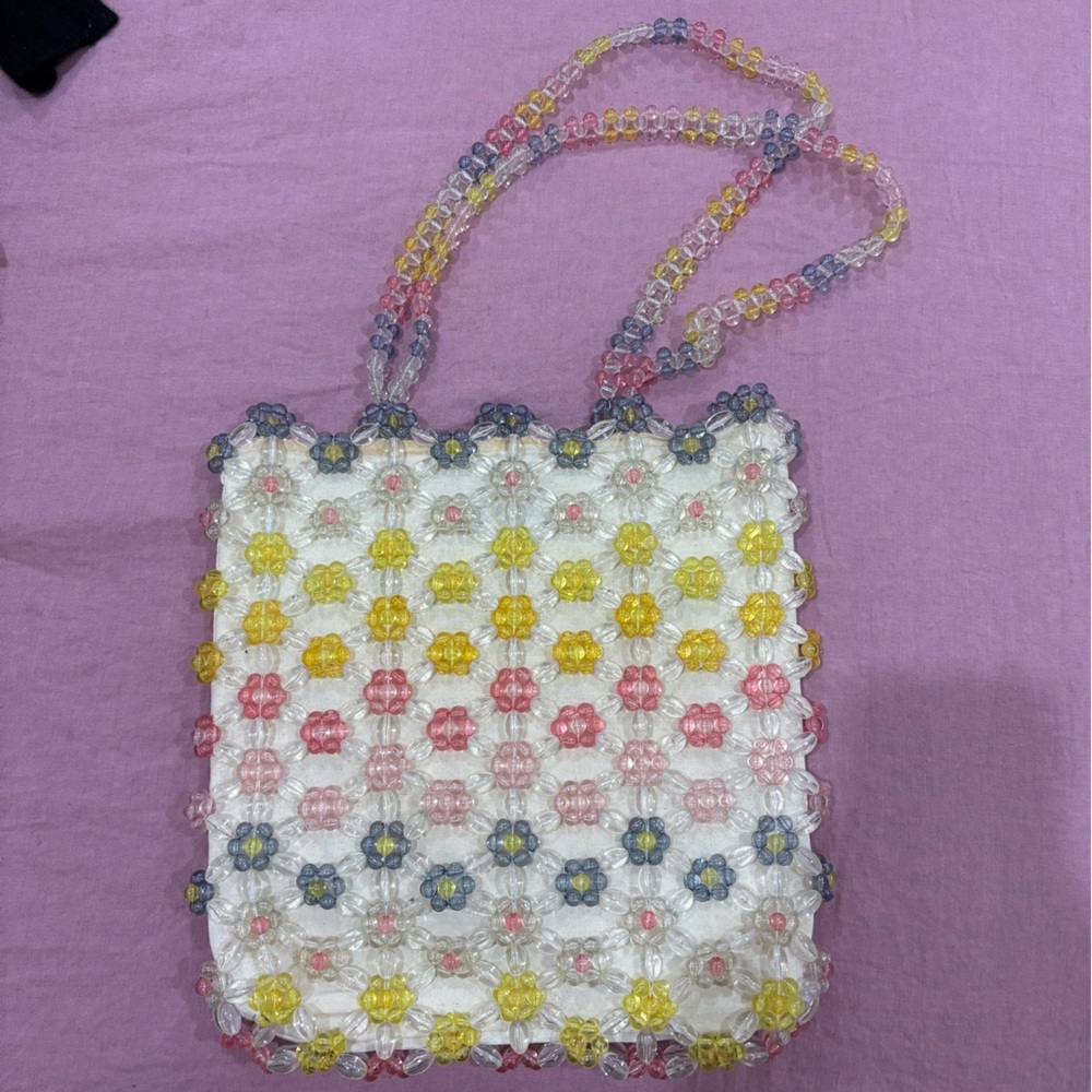 Colorful Beaded Bag